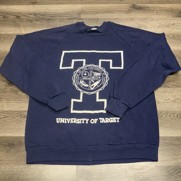 Jerzees Other - Rare Vintage 90s  "University Of Target" Parody Sweater Jerzees Tag Size XL WEAR